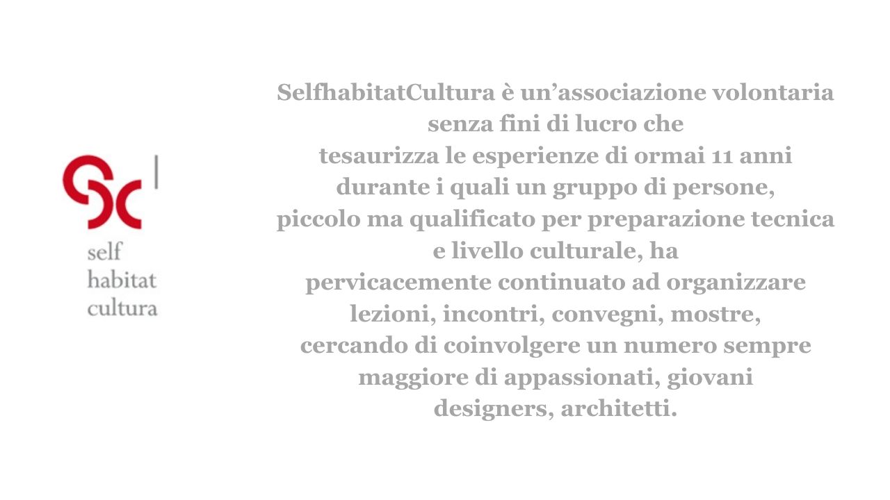 Slogan SelfHabitat Cultura